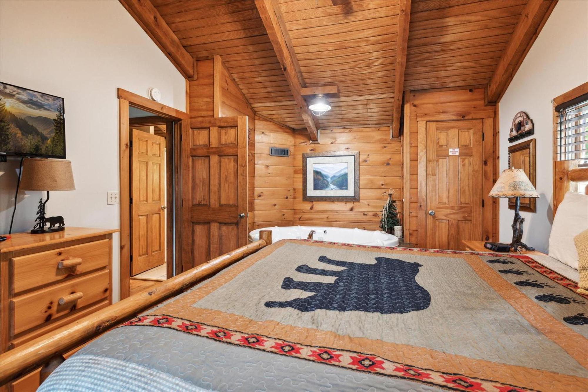 A Charming Cabin, Pool, Firepit, Hot Tub-Jacuzzi ガトリンバーグ エクステリア 写真